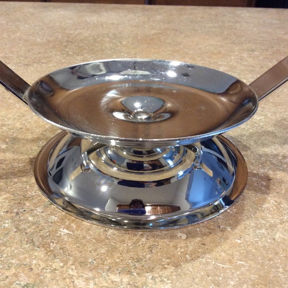 SILVERTONE WEDDING UNITY CANDLE HOLDER - Picture 4 of 7